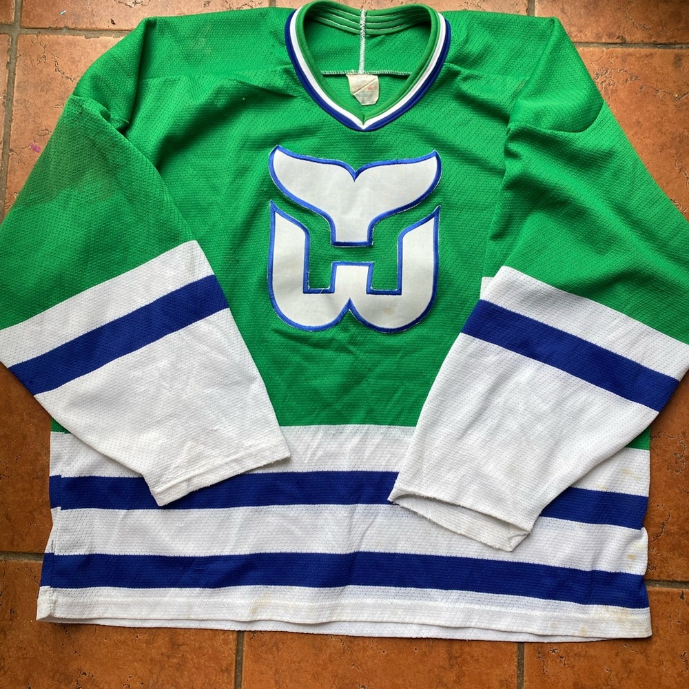 Vintage Hartford Whaler’s CCM NHL Hockey Jersey size XL